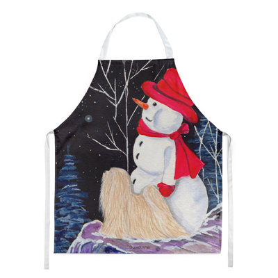 No Pattern Bib Apron