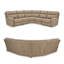 Matsuda 5-Piece Power Reclining Sectional-111134758