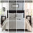3 Piece Velvet Quilt Set Ivory King/Cal King