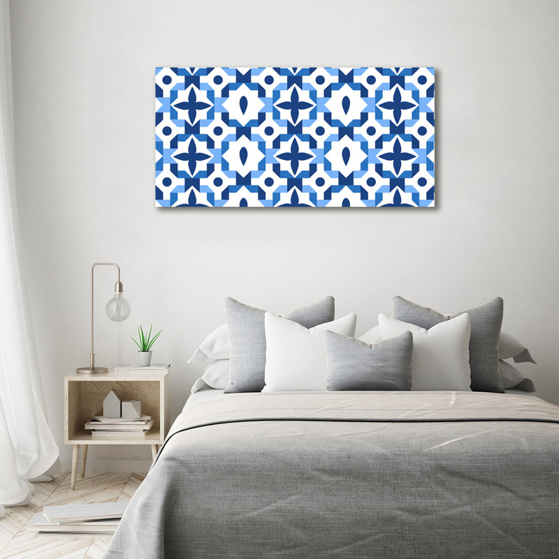 Geometric Background - Wrapped Canvas Print