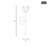 Dario 1-Light Dimmable LED Armed Sconce-823116492