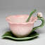 Tasse et soucoupe Prompton Hibiscus