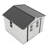 Outdoor Storage Shed, 8X8  Protective Film, Four Daylight Windows Lockable Doors,A Practical And Thoughtful Gift,Two Colors Can Be Freely Selected White Storage Sheds-124356817-124356816