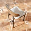 Ensemble repas en pierre Travertine Texture 4/6/8 - personne-117609878-134090763-134090767