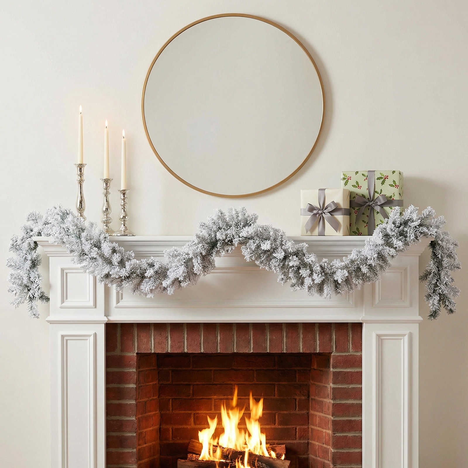 Pfeiffer 108'' in. Faux Pine Garland