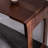 Modern Minimalist Walnut Console Table-110434883