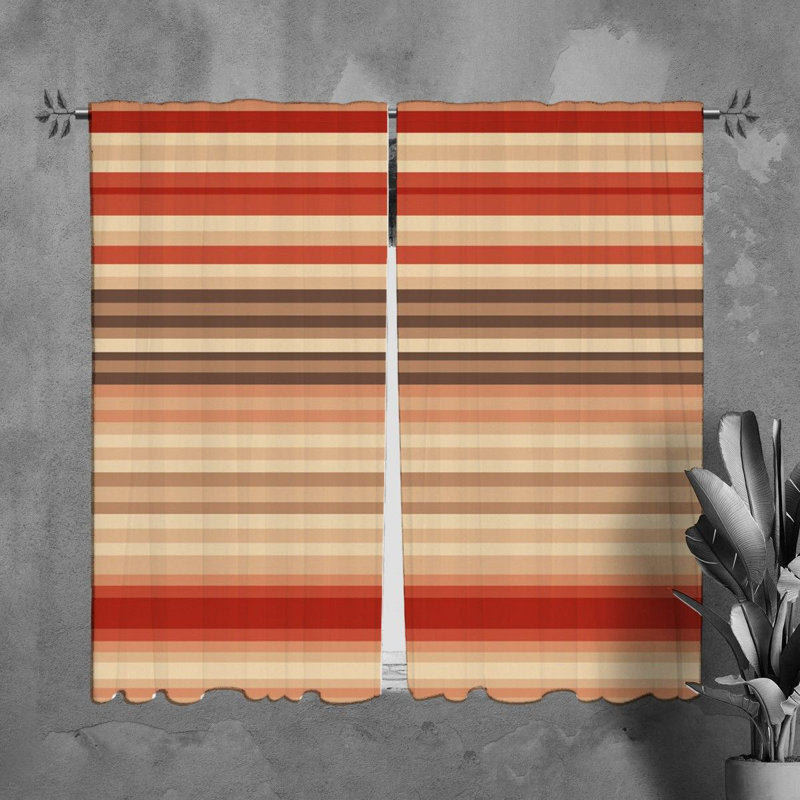 Vojka Room Darkening Curtain Pair, 20" W x 61" L