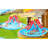 14.5' X 12.7' Bounce House With Water Slide And Air Blower