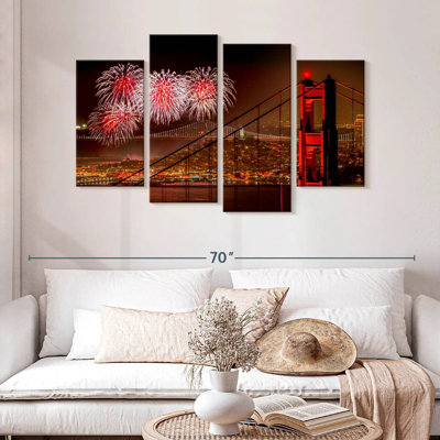 Lilie Festive San Francisco Skyline