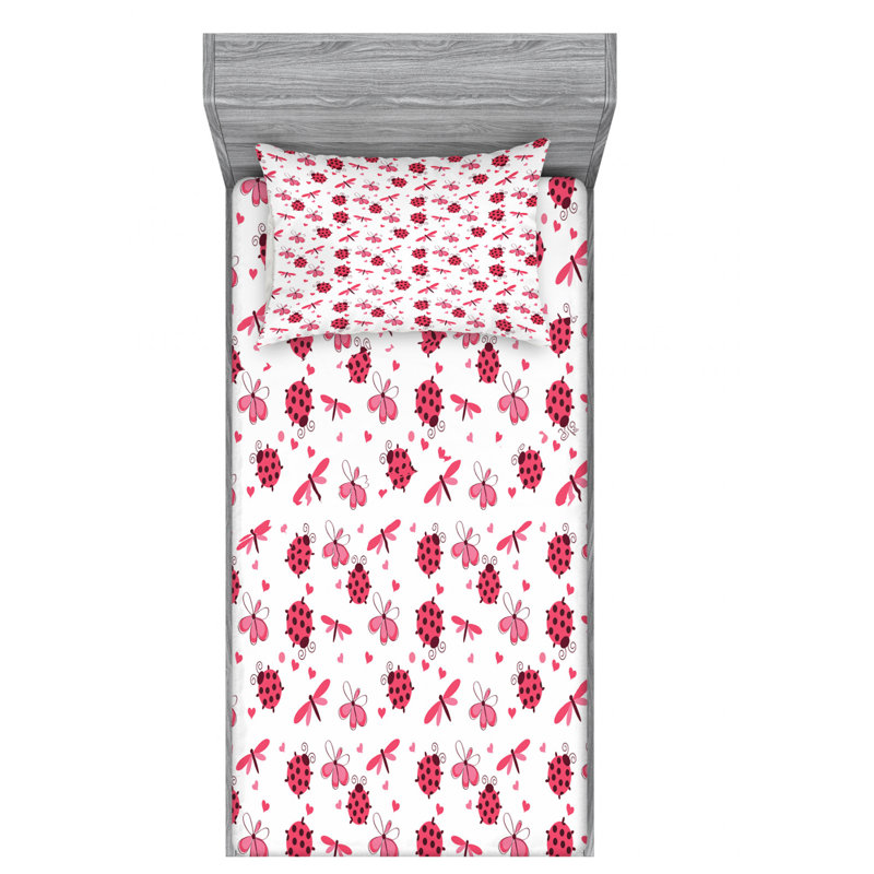 Microfiber Sheet Set, Twin XL Sheet Set with Fitted Sheet