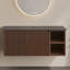 Meuble-lavabo mural de 122 cm (48 po) avec comptoir, fini noyer, en bois d'ingénierie, sans lavabo.-125086311-135381152