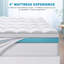 Surmatelas en mousse viscoélastique 4 po Twowell Alwyn Home-859587727