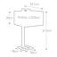 Parlington Metal Table Lamp