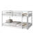 Solid Wooden Bunk Bed With Ladder, Crafted With Strengthened Slats-1684255501
