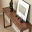Console brun simple de style nordique.-1894298216