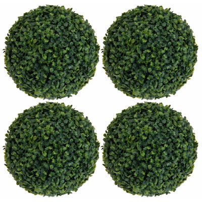 25cm Faux Boxwood Grass