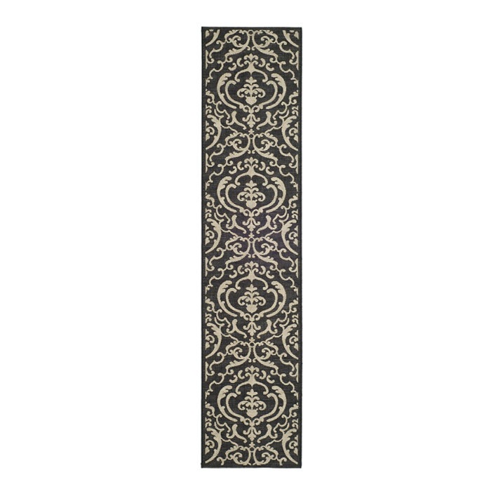 Egmund Performance Oriental Indoor/Outdoor Area Rug