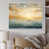 White Floater Framed