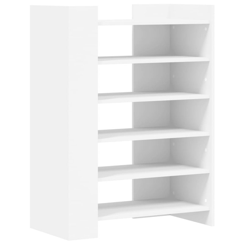 10 Pair Shoe Storage Cabinet, White