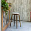 Ensemble de 2 chaises Arjun en bois et velours beige