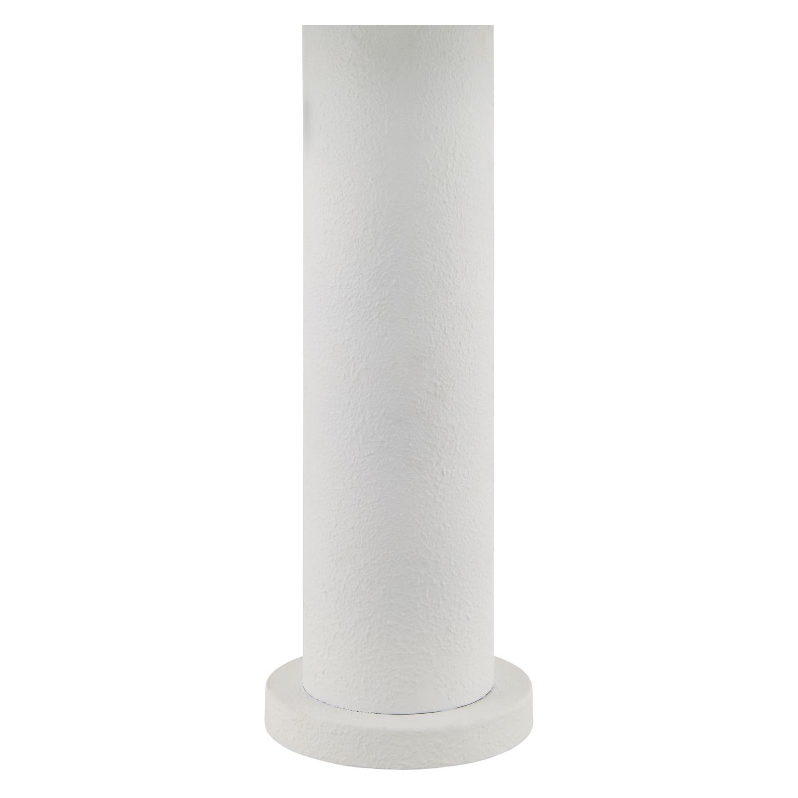 Iron Table Lamp with Metal Bell Shade , White