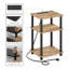 Table de bout avec deux options d'installation, prises intégrées, ports USB et de type C-1698570754