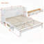 Grand lit escamotable avec grands tiroirs; Ensemble de lattes, solution de couchage compacte et élégante pour les petits appartements-2014767267