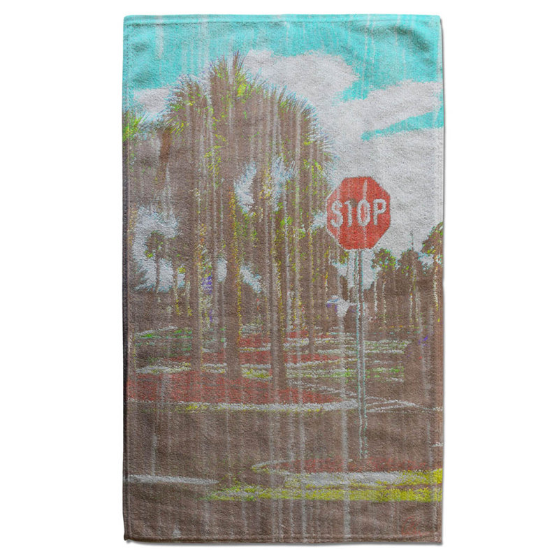 Cotton Floral Tea Towel Kitchen Towel
