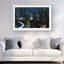Atlanta at Night - Orange Livingroom, reproduction encadrée-1121292758-1121292759