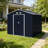 Spacious Metal Tool Shed,Outdoor Storage Shed