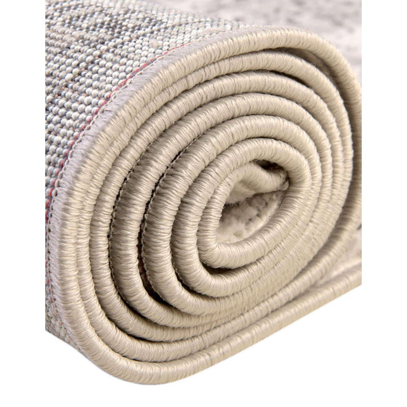 Eylin Performance Wool Geometric Indoor Rug, Rectangle 8'1" x 10'