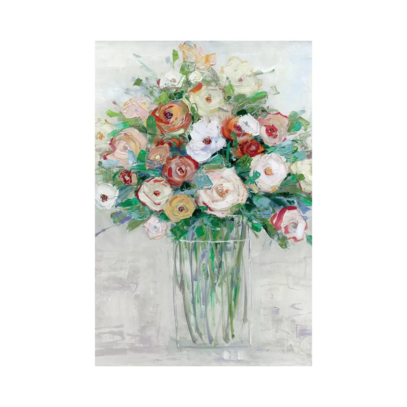 Mid-Summer Medley by Sally Swatland - Gallery-Wrapped Canvas Giclée on Canvas, 20.32 cm H x 30.48 cm W, Canvas