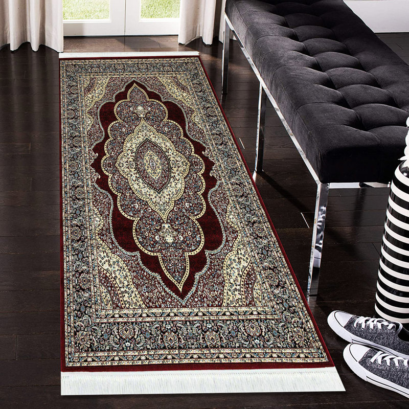 Esta Floral Area Rug, Rectangle 60 x 110cm