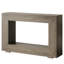 Console Farmhouse avec rangement - Table d'entrée étroite et rustique avec tablette ouverte, canapé d'appoint industriel pour le couloir, le salon ou le vestibule