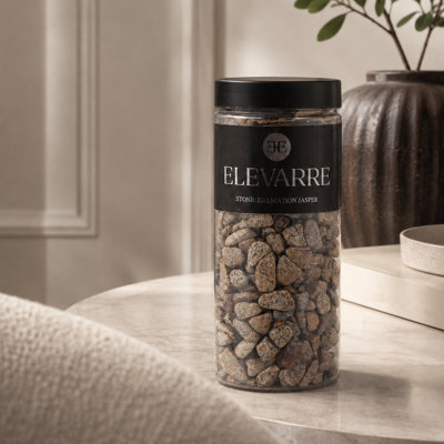 Élégant matériau de remplissage en pierre brute en résine de sélénite pour la décoration intérieure - objet de décoration de bureau ou de salon - 8 po