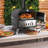 Polar Aurora Cast Iron Free Standing Wood Burning Pizza Oven-89241847