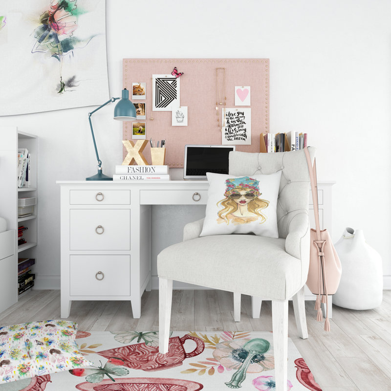 Ensemble de housse de couette Designart, Housse de couette grand + 2 taies décoratives