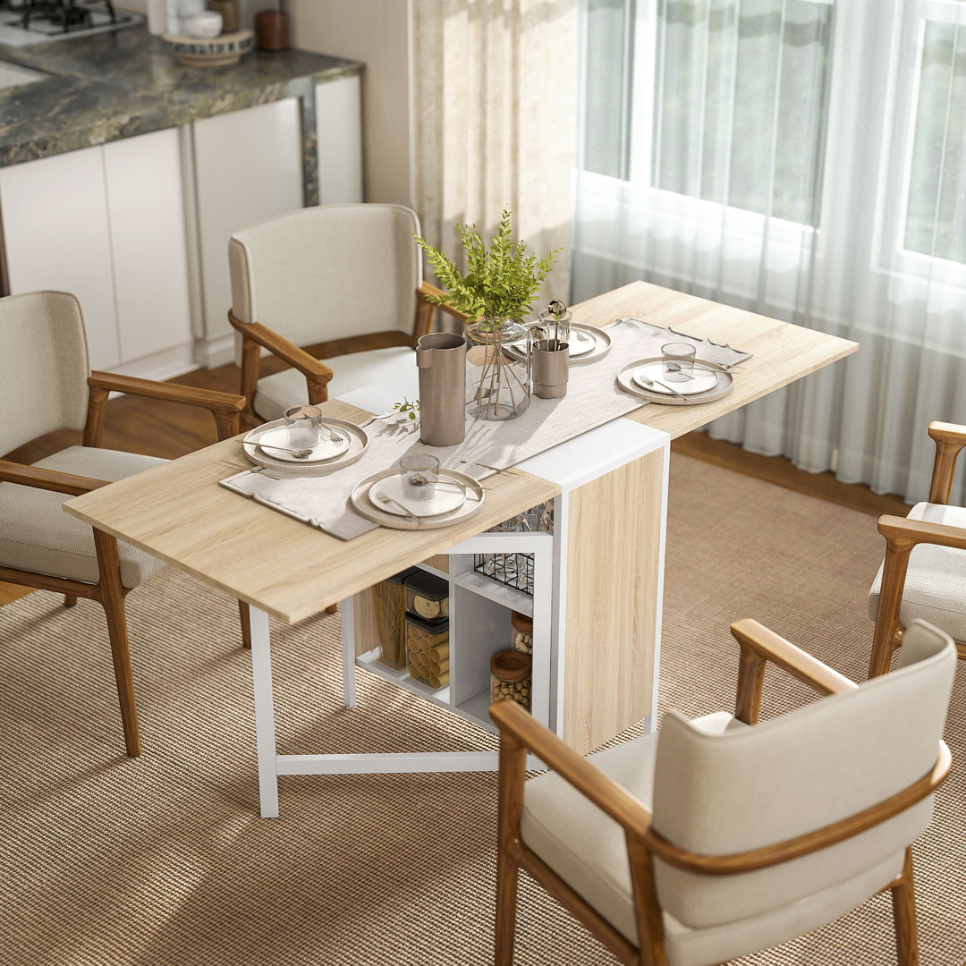 Metal Base Dining Table