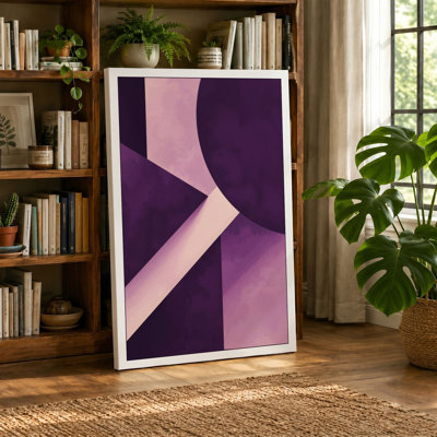 Geometric Planes Minimalist - Wrapped Canvas