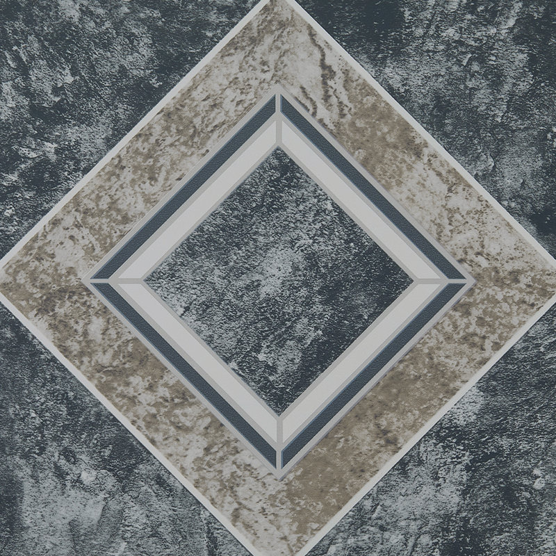 30Pcs Self-adhesive PVC Parquet Flooring Tiles Set, Grey, Mosaic