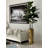 Fiddle 96'' Faux Fiddle Leaf Fig Tree in Metal Planter-98582419-98582420