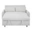Canapé-lit convertible moderne avec ports USB, deux coussins décoratifs et conception escamotable pour un salon polyvalent-1971307492