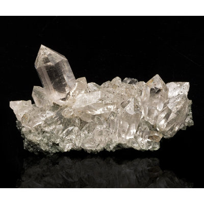 Grappe de quartz chlorite de l'Himalaya