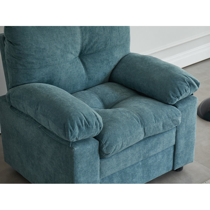 Ensemble de salon en coton 3 pièces, Bleu