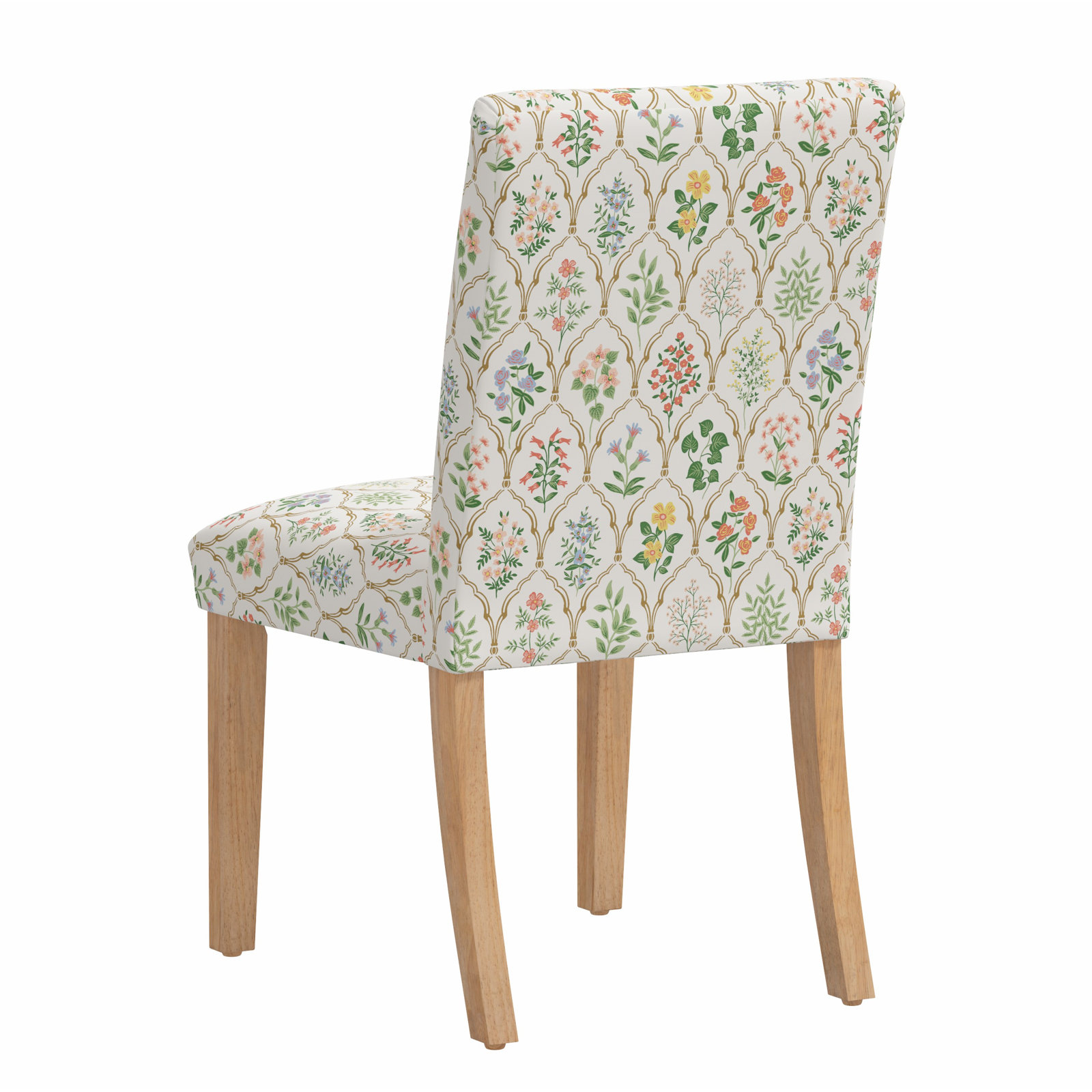 Rifle Paper Co. x Cloth & Company Lorraine Dining Chair, Rpc Hawthorne Multi Linen