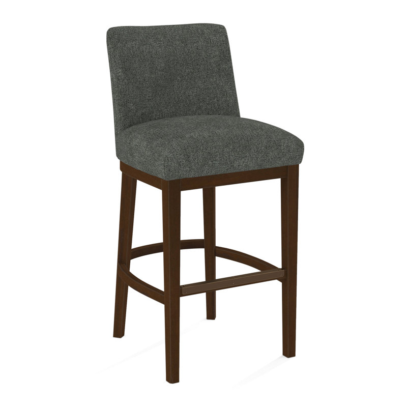 Upholstered Stool, Pecan, 61353-71