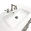 Meuble-lavabo simple 40 po - Finition gris clair avec comptoir en céramique blanche-534626108-534626111