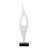 Uttermost Fluid Drop White Stone Sculpture