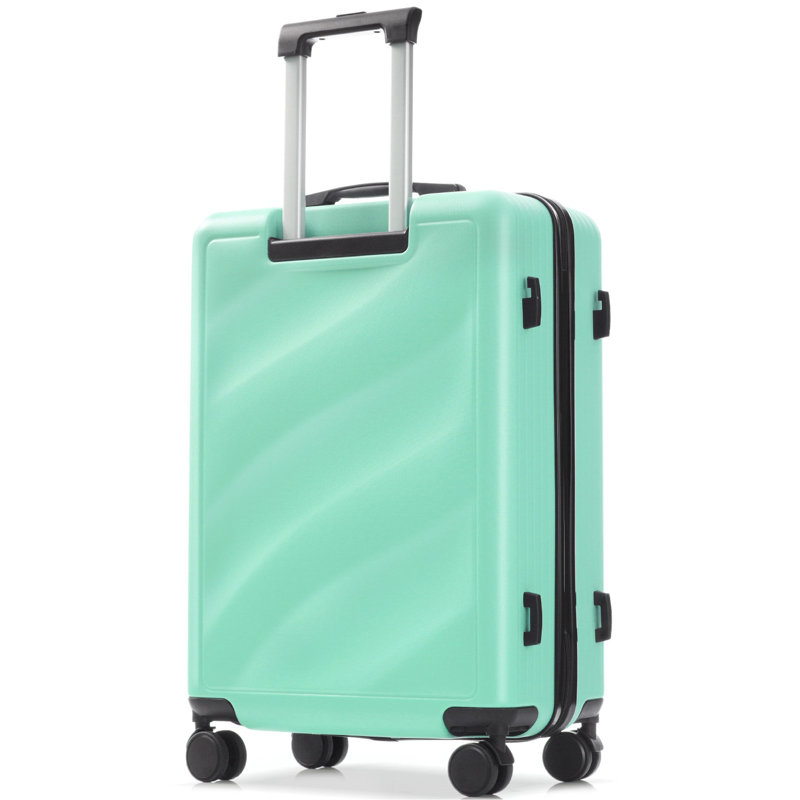 Ensemble de bagage 3 pièces, valises durables en ABS léger avec roues pivotantes et serrure TSA, bagages de cabine et bagages de cabine (20 po / 24 po / 28 po)