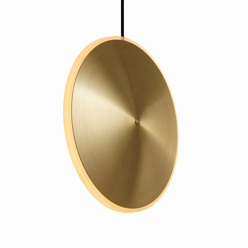 Chrona Dish 10V Brass, Solid Brass, 10" H x 10" W x 2" D
